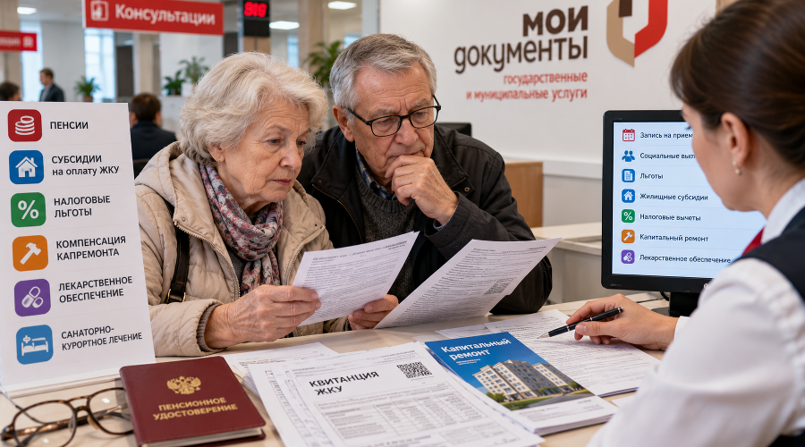 пенсионер МФЦ &copy;&nbsp;Изображение сгенерировано нейросетью chatgpt