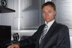 Богун Андрей, трейдер банка "ГЛОБЭКС" &copy;&nbsp;Фото ЮГА.ру