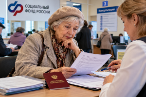 пенсионерка в СФР &copy;&nbsp;Изображение сгенерировано нейросетью chatgpt