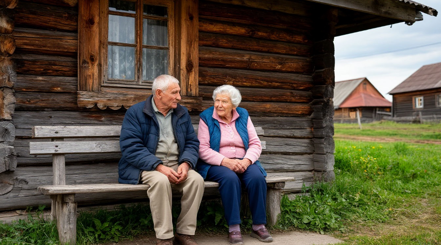 пенсионер &copy;&nbsp;Изображение сгенерировано нейросетью shedevrum.ai
