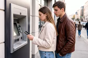 банкомат &copy;&nbsp;Изображение сгенерировано нейросетью GigaChat