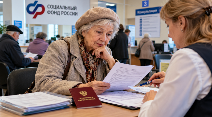 пенсионерка в СФР &copy;&nbsp;Изображение сгенерировано нейросетью chatgpt
