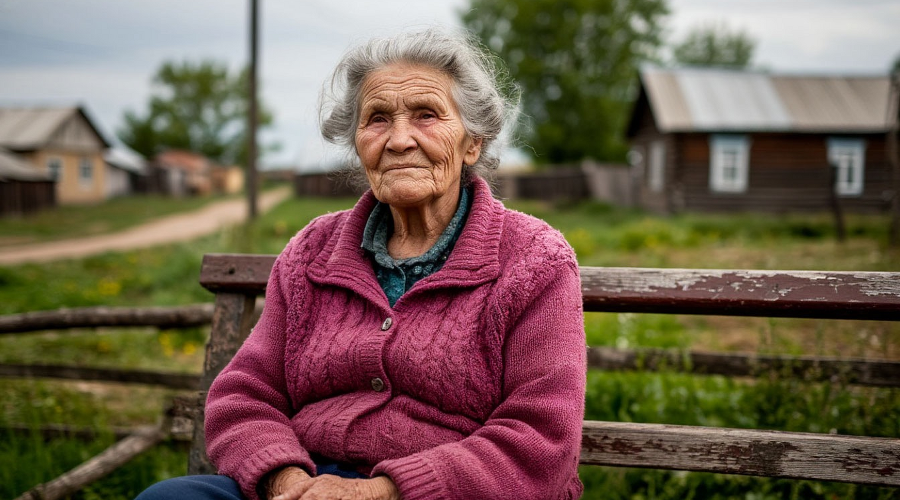 пенсионер &copy;&nbsp;Изображение сгенерировано нейросетью shedevrum.ai