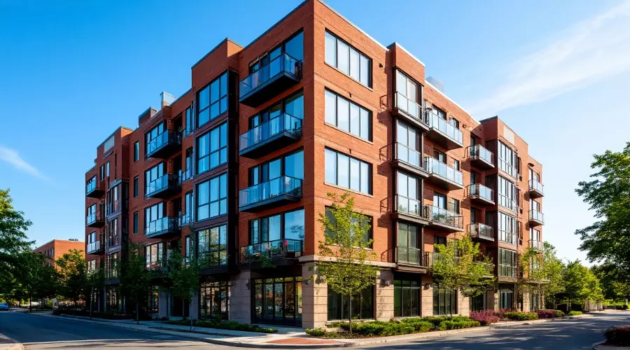 многоквартирный дом недвижимость &copy;&nbsp;Изображение сгенерировано нейросетью shedevrum.ai